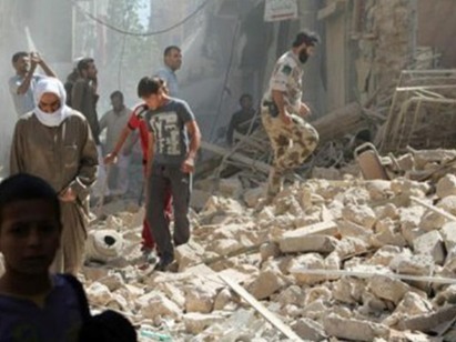 #حلب_تحترق.. صرخة استغاثة لإنقاذ سوريا من الأسد وحلفائه