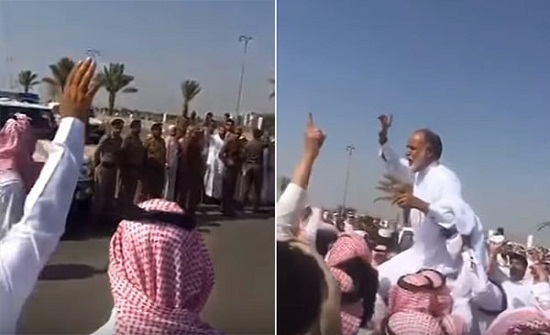 مواطن يفاجئ قاتل ابنه بـ قرار إنساني في ساحة القصاص.. شاهد ردة فعل المتواجدين! مواطن يفاجئ قاتل ابنه بـ قرار إنساني في ساحة القصاص.. شاهد ردة فعل المتواجدين!