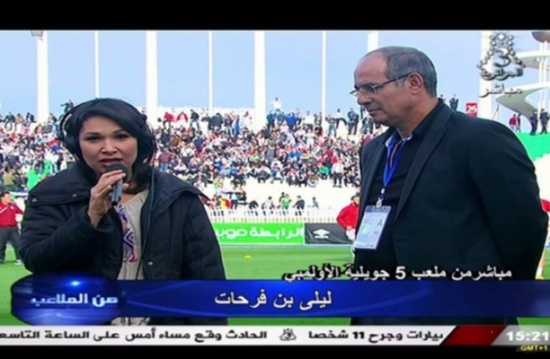 جمهور جزائري يهتف باسم مدربه المغربي بشكل هستيري