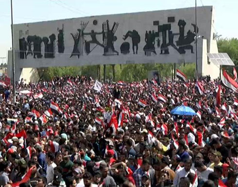 مظاهرات حاشدة ببغداد رغم تحذيرات الحكومة