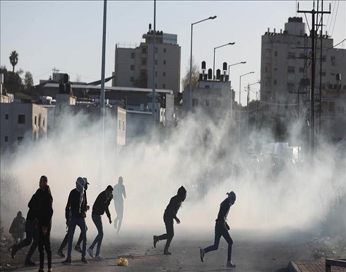 إصابة 9 فلسطينيين في مواجهات مع الجيش الإسرائيلي شمالي القدس إصابة 9 فلسطينيين في مواجهات مع الجيش الإسرائيلي شمالي القدس