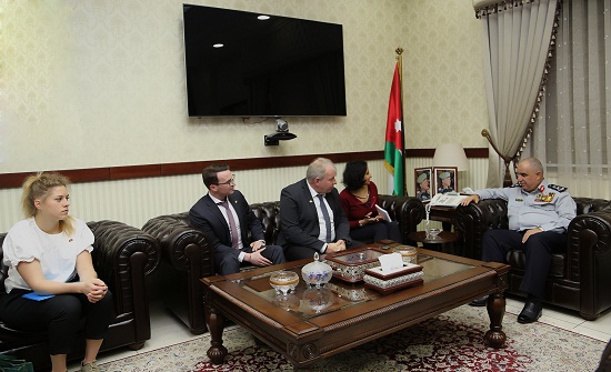 مدير عام الدفاع المدني يلتقي وفداً من المكتب الفدرالي الألماني