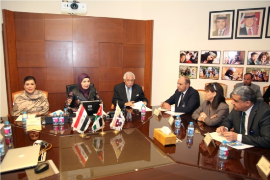 بحث العلاقات الثنائية وأوجه التعاون بين مدينتي عمان وبغداد