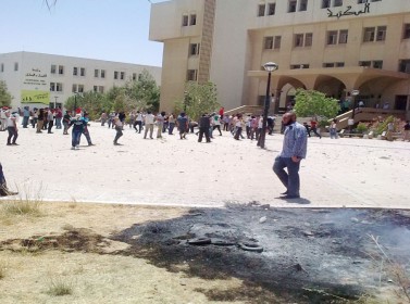 تجدد المشاجرة الطلابية في جامعة مؤتة تجدد المشاجرة الطلابية في جامعة مؤتة