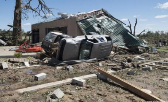 عواصف قوية تودي بحياة 14 شخصا في الولايات المتحدة