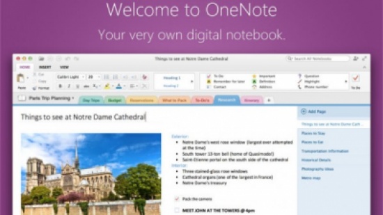 تطبيق OneNote لأجهزة ماك يدعم التعرف على النصوص في الصور تطبيق OneNote لأجهزة ماك يدعم التعرف على النصوص في الصور
