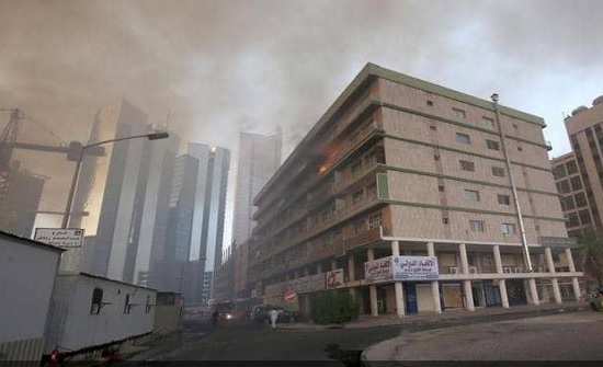 وفاة 8 أطفال بحريق في الكويت وفاة 8 أطفال بحريق في الكويت