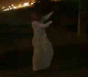 كويتي يطلق النار ابتهاجا بفوز ريال مدريد !