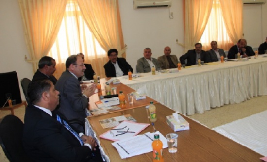 المجالي يلتقي رؤساء أندية البلقاء