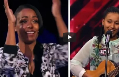 شاهد.. فتاة عربية تبهر لجنة حكام برنامج دنماركي