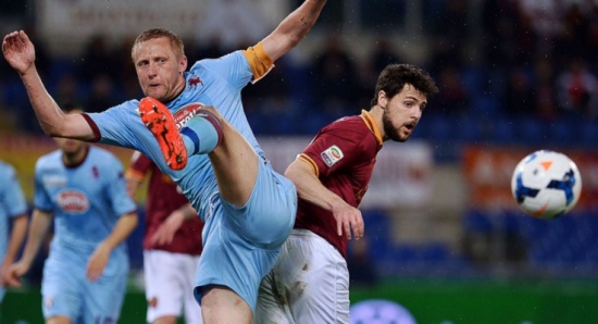 فيديو| روما يخطف الفوز من تورينو بالوقت القاتل في الكالتشو