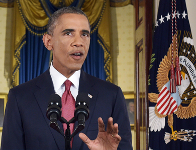 أوباما: سنلاحق “الدولة الإسلامية” في سوريا كما نلاحقهم بالعراق