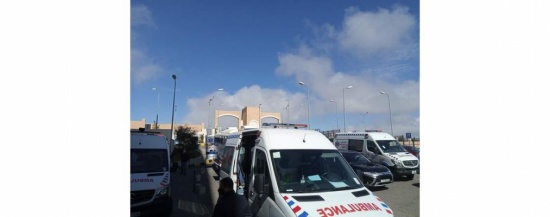 الأمن يطوق مستشفى السلط بعد نفاذ الاوكسجين