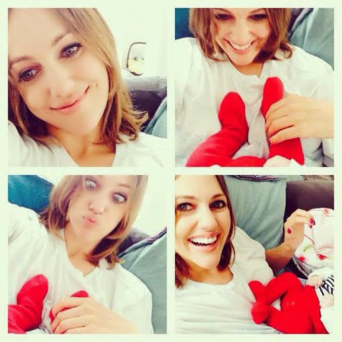 أول ظهور للسلطانة هويام مع مولودتها الجديدة