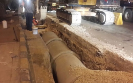 الامانة تواصل تنفيذ شبكات تصريف مياه أمطار بكلفة 10 مليون دينار