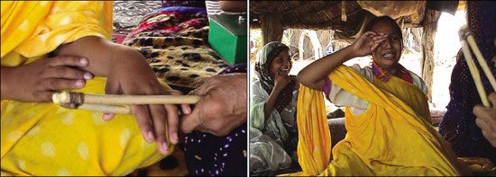 فى مزارع موريتانيا إجبار الفتيات على الأكل بدافع الجمال