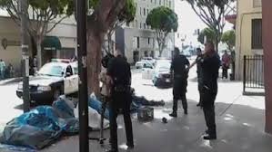 شاهد.. شرطة لوس أنجلوس تقتل مشرداً بدم بارد شاهد.. شرطة لوس أنجلوس تقتل مشرداً بدم بارد