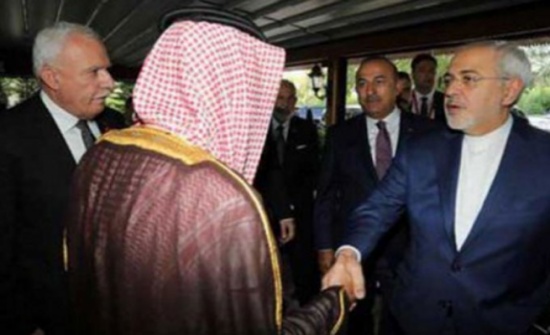 مصافحة تاريخية بين وزيري خارجيتي إيران والسعودية في اسطنبول (صور)