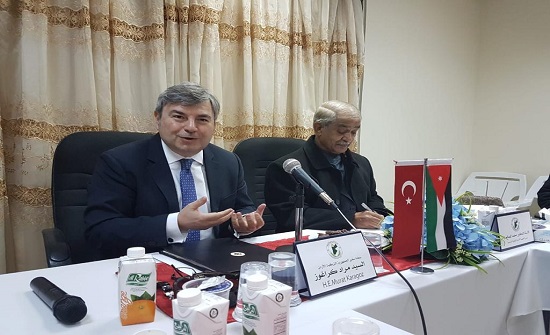 السفير التركي في الجمعية الاردنية للعلوم السياسية