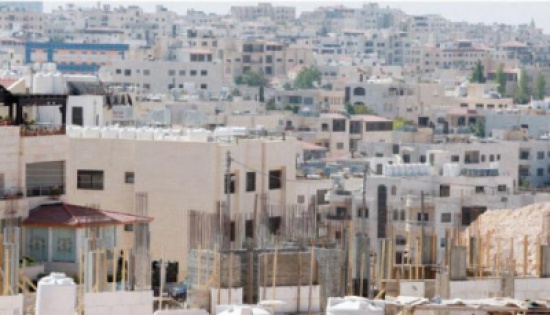 عمان تحوز على نصف مساحة الابنية المرخصة بالمملكة 2016 عمان تحوز على نصف مساحة الابنية المرخصة بالمملكة 2016