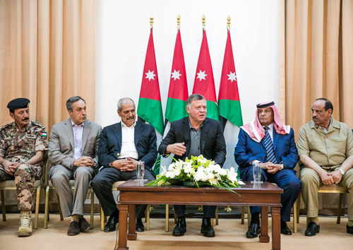 الملك : لا وجود لطموحات اردنية في سوريا والعراق الملك : لا وجود لطموحات اردنية في سوريا والعراق