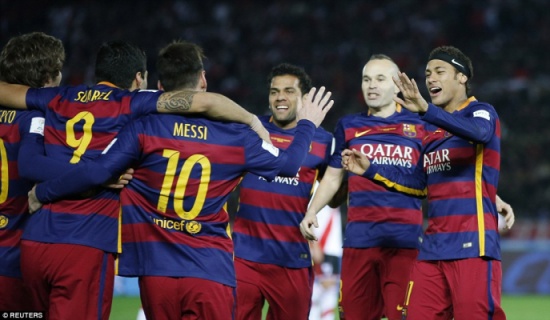 صور وفيديو .. برشلونة يتوج بطلأ لكأس العالم للأندية صور وفيديو .. برشلونة يتوج بطلأ لكأس العالم للأندية