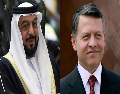 الملك يهاتف رئيس الامارات وحاكم دبي