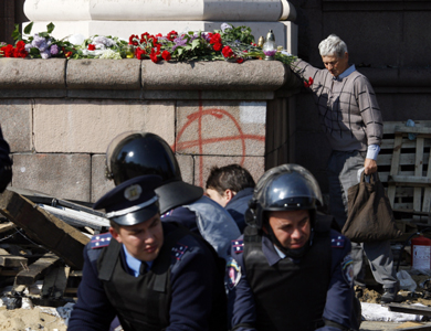 إطلاق سراح مراقبي منظمة الأمن والتعاون المحتجزين في اوكرانيا