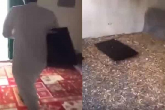 شاهد.. ردة فعل مشجع هلالي بعد خسارة الهلال البطولة الآسيوية!