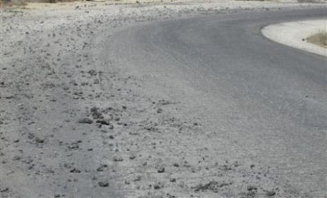 شكاوى من تناثر مادة البوزلان في لواء بصيرا