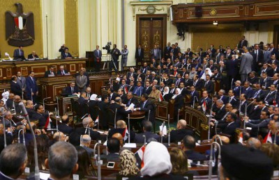 انتخاب علي عبد العال رئيسا للبرلمان المصري الجديد انتخاب علي عبد العال رئيسا للبرلمان المصري الجديد