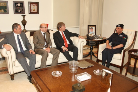 الطوالبة يستقبل السفير الألماني