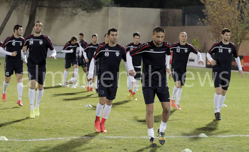 منتخب "النشامى" يصل طاجكستان ويبدأ إستعداداته منتخب "النشامى" يصل طاجكستان ويبدأ إستعداداته