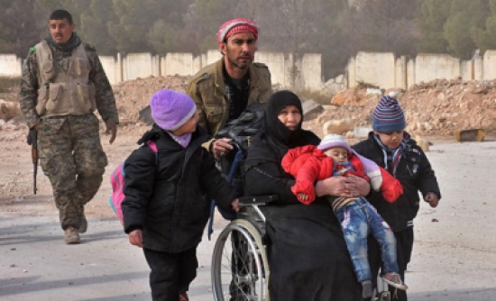 الأمم المتحدة: 16 ألف شخص فروا من شرق حلب الأمم المتحدة: 16 ألف شخص فروا من شرق حلب