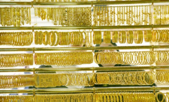 غرام الذهب يرتفع 40 قرشا غرام الذهب يرتفع 40 قرشا