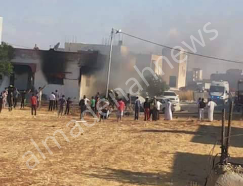 الامن ينفي للمدينة نيوز سقوط قذيفة على الرمثا .. ويوضح حقيقة الصورة