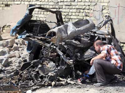 مقتل 4 متطوعين عراقيين وإصابة 9 في انفجار سيارة مفخخة بتكريت