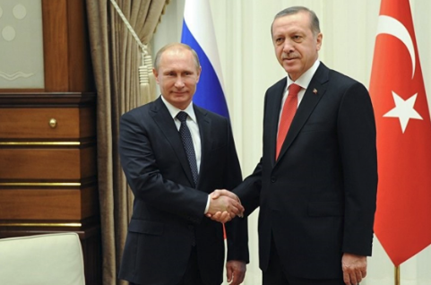 الرئيسان الروسي والتركي يبحثان الأزمة السورية