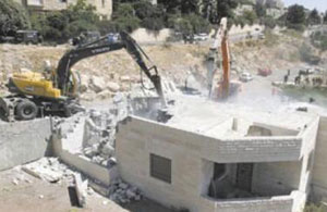  200 امر قضائي إسرائيلي لهدم منازل فلسطينية في القدس 