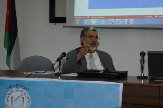 ورشة عمل حول مناهج البحث العلمي الحديثة في "الأردنية"