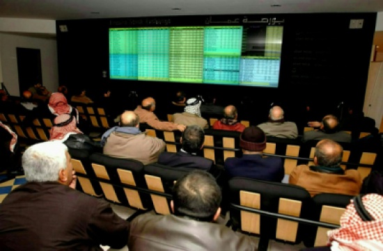 مؤشر البورصة يغلق على انخفاض بنسبة 21ر0 % مؤشر البورصة يغلق على انخفاض بنسبة 21ر0 %