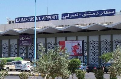 المعارضة السورية تقصف مطار دمشق الدولي المعارضة السورية تقصف مطار دمشق الدولي