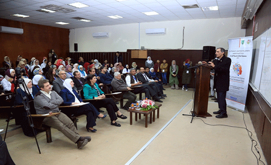 افتتاح معرض مسابقة علماء المستقبل 2018 في"الأردنية"