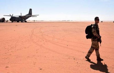 عملية محمولة جوا لفرنسا على الحدود بين النيجر وليبيا
