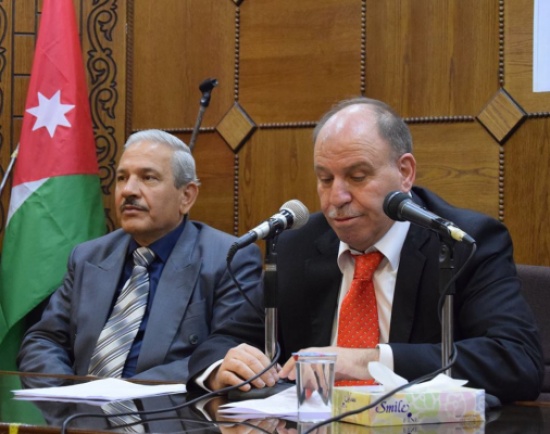 أ. د الكردي يلتقي طلبة جامعة إربد الأهلية