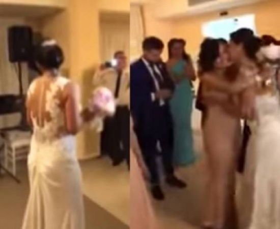 بالفيديو: مفاجأة عروس أبكت عريسها.. لن تتخيّلوا ماذا فعلت!