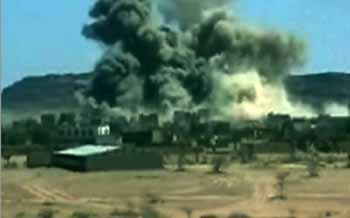 غارة للجيش اليمني تقتل 34 عنصرا مفترضا من القاعدة غارة للجيش اليمني تقتل 34 عنصرا مفترضا من القاعدة