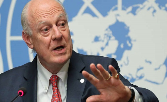 دي ميستورا يحذر من تداعيات سحب الولايات المتحدة لقواتها من سوريا