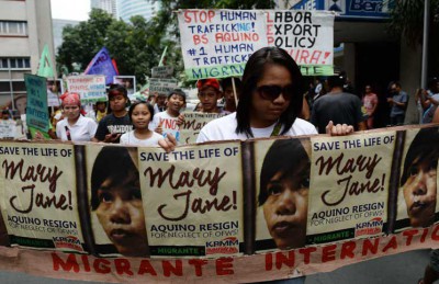 نشطاء في الفلبين يطالبون اندونيسيا بالعفو عن أم فلبينية تنتظر الإعدام
