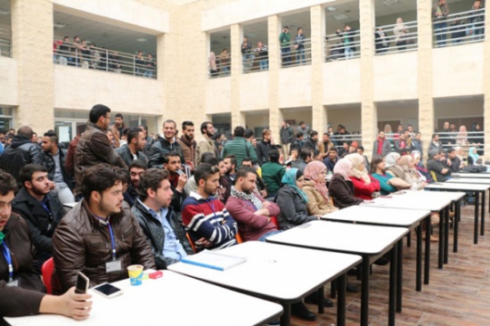 انطلاق حملة شتوة خير في جامعة الشرق الأوسط